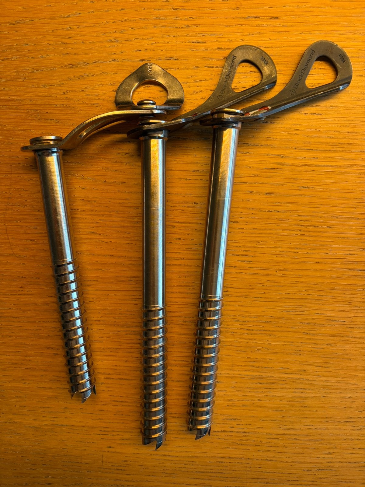 Set van 3 ijsboren, ook los te koop, Verzenden, Zo goed als nieuw