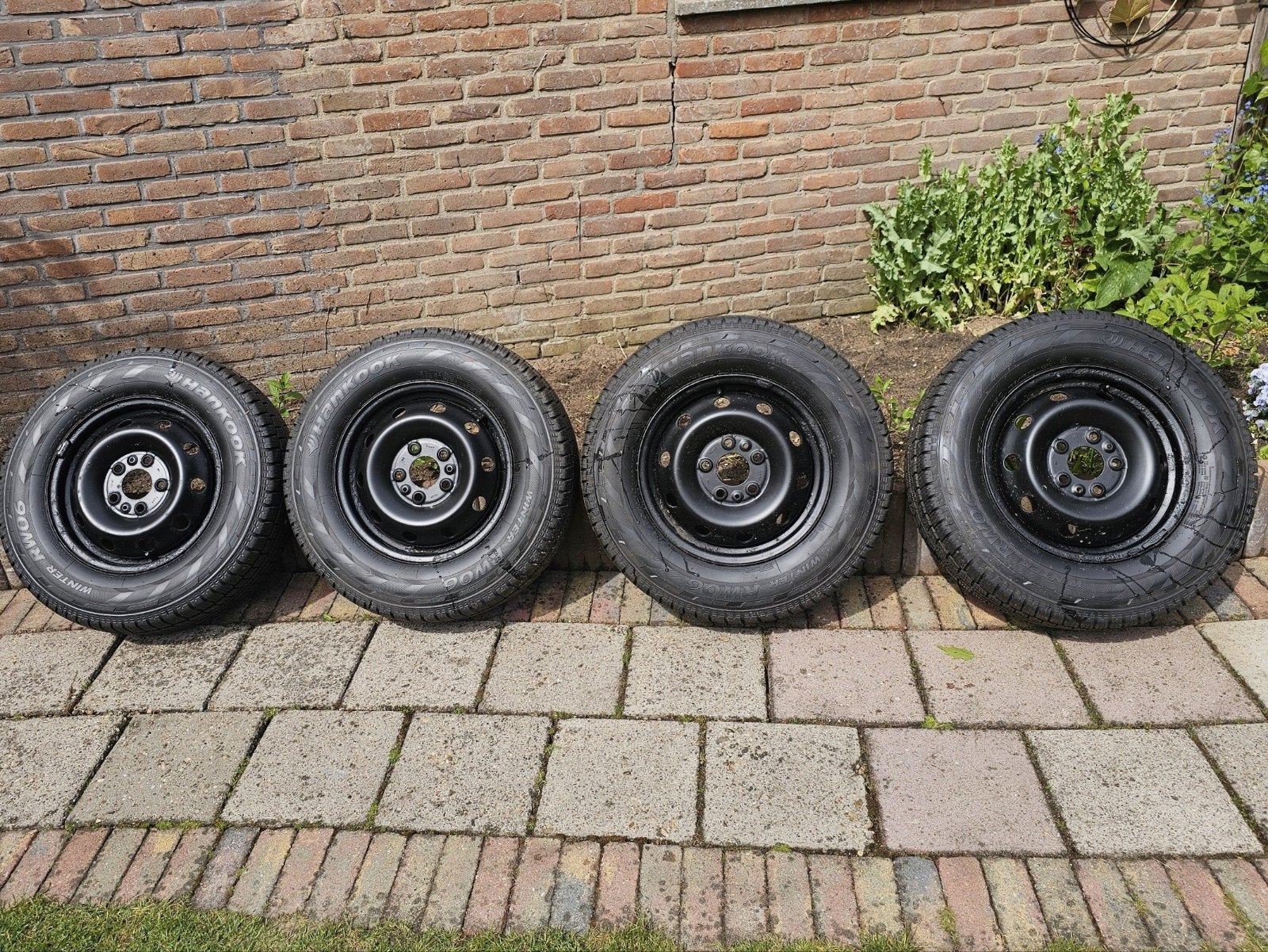 ✅️ 5x118 Fiat Ducato velgen met winterbanden 15 inch, Ophalen, 15 inch, Banden en Velgen, Winterbanden