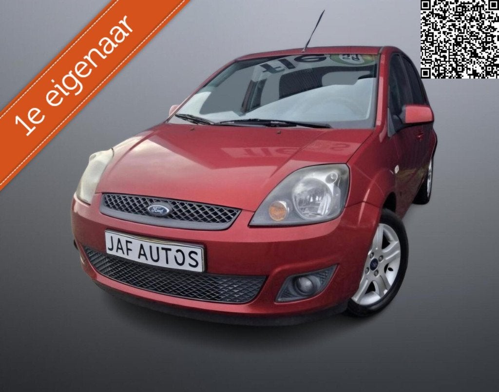 Ford Fiesta 1.25-16V 88xxxkmNAP! Clima 5drs 1st eigenaar, Auto's, Voorwielaandrijving, 1242 cc, Origineel Nederlands, Bedrijf