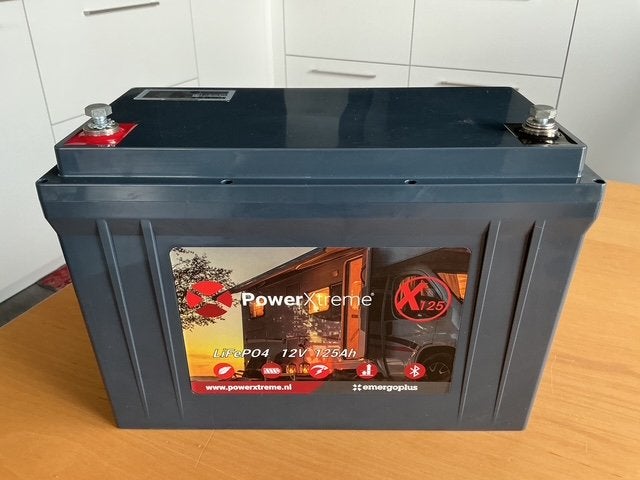 PowerXtreme X125 Lithium LiFePO4 Accu - Zo goed als nieuw, Ophalen, Zo goed als nieuw