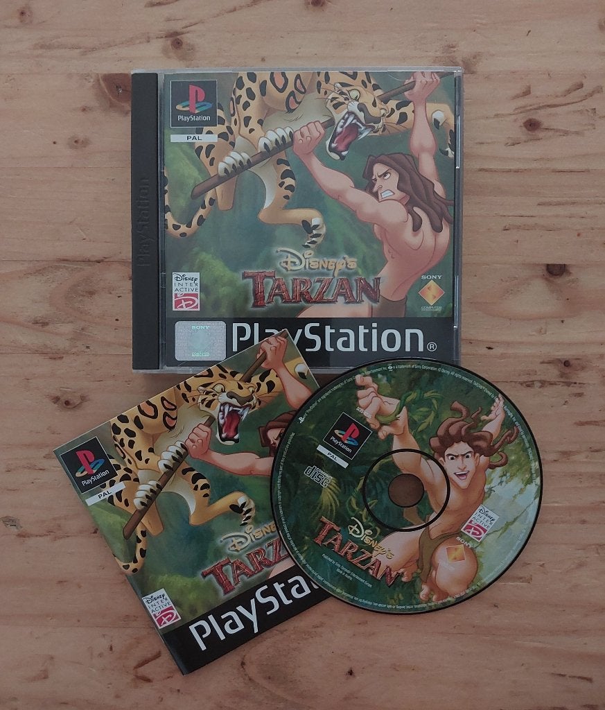 Disney's Tarzan PS1 Playstation 1, Avontuur en Actie, 1 speler, Eén computer, Ophalen of Verzenden