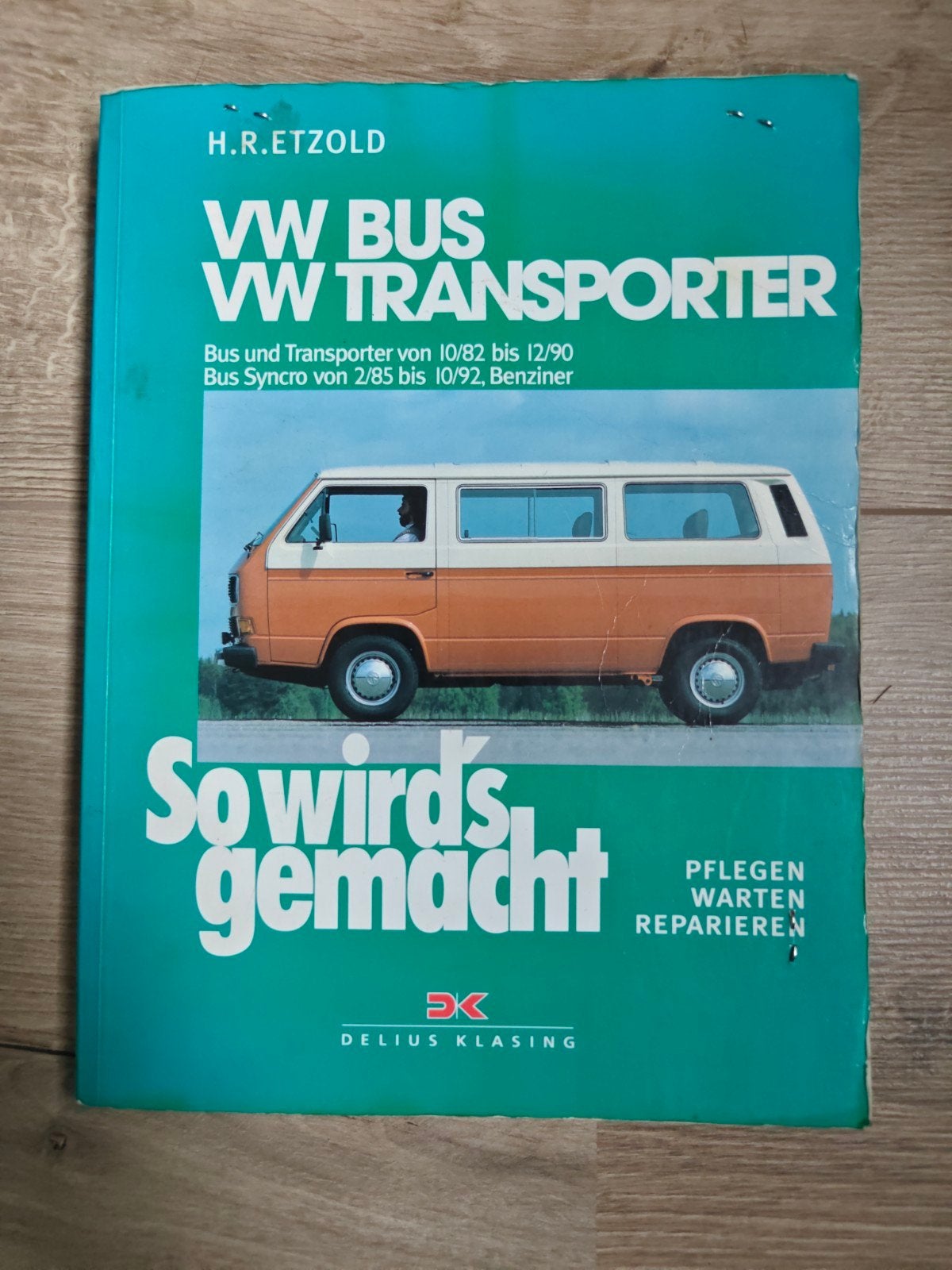 VW Bus/Transporter 'So wird's gemacht' handleiding, Ophalen of Verzenden, Gelezen, Volkswagen, H.R. Etzold