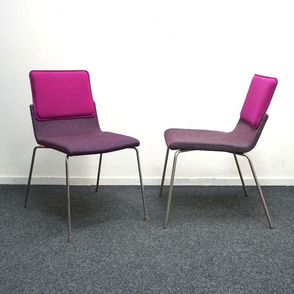 Gispen Triennial Design Stoel | Fuchsia / Paars | Stoelen, Gebruikt, Overige kleuren, -, -