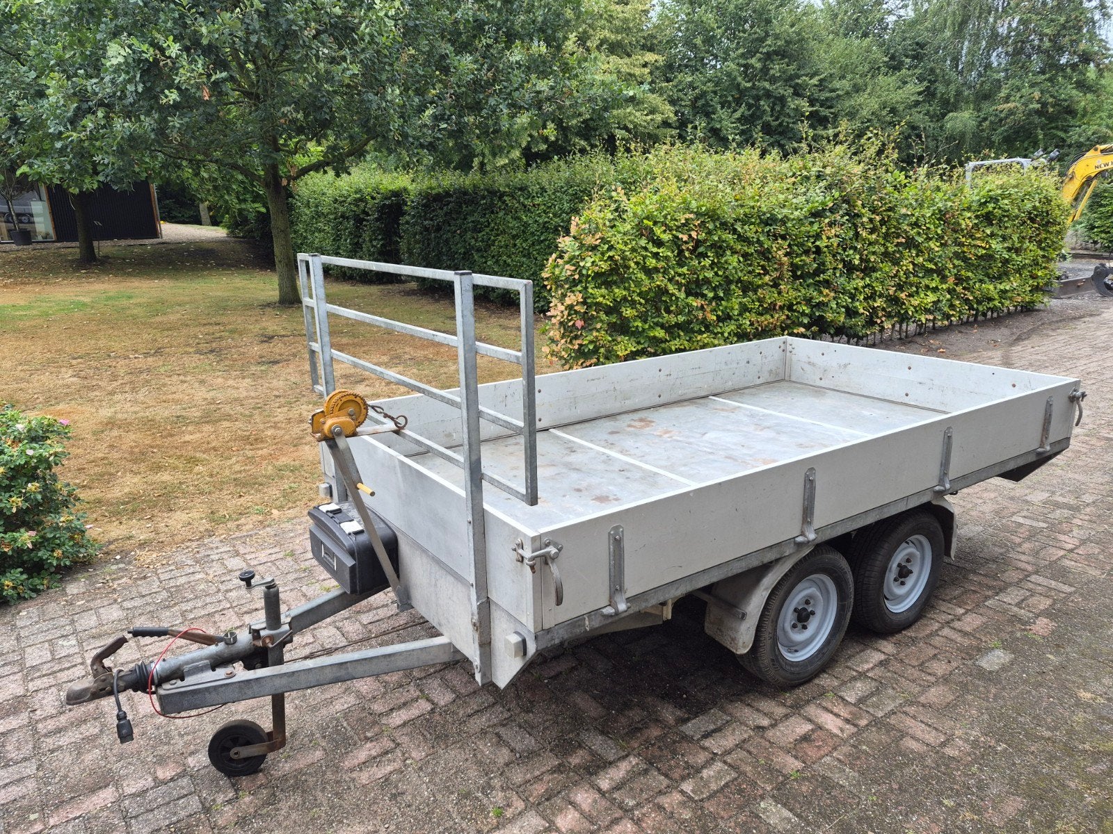 Anssems plateau aanhanger, 2000kg, Auto diversen, Aanhangers en Bagagewagens, Ophalen, Gebruikt