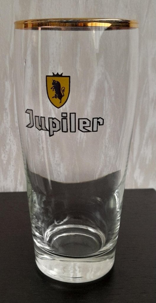 Jupiler bierglas, Ophalen, Gebruikt, Glas of Glazen, Jupiler