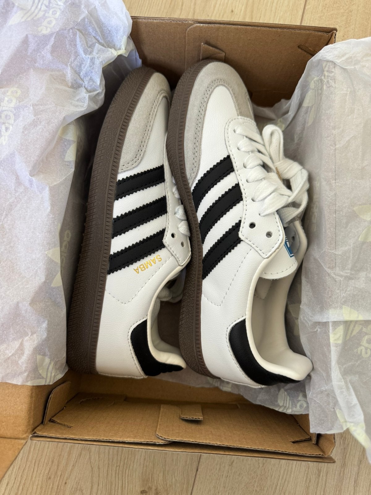adidas Samba OG Cloud White Core Black, Kleding | Heren, Schoenen, Zo goed als nieuw, Ophalen of Verzenden