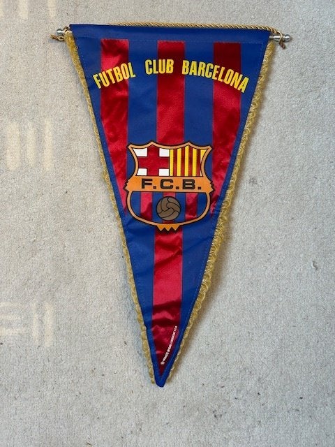 Vaan FC Barcelona, Ophalen of Verzenden, Zo goed als nieuw, Buitenlandse clubs, Vaantje of Sjaal