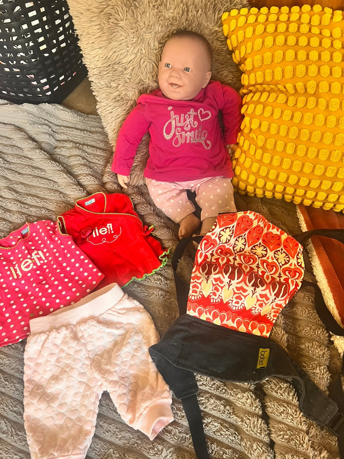 Real doll babypop, Ophalen, Zo goed als nieuw