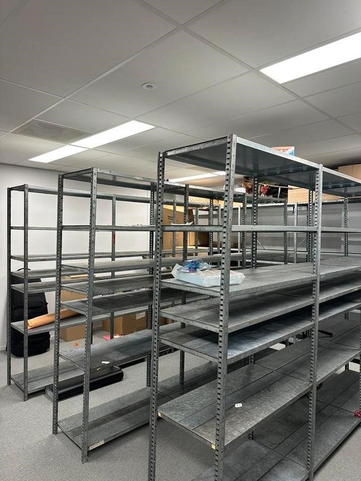 3 meter GS-3 Errex legbord stelling 220 x 50, Ophalen, Gebruikt