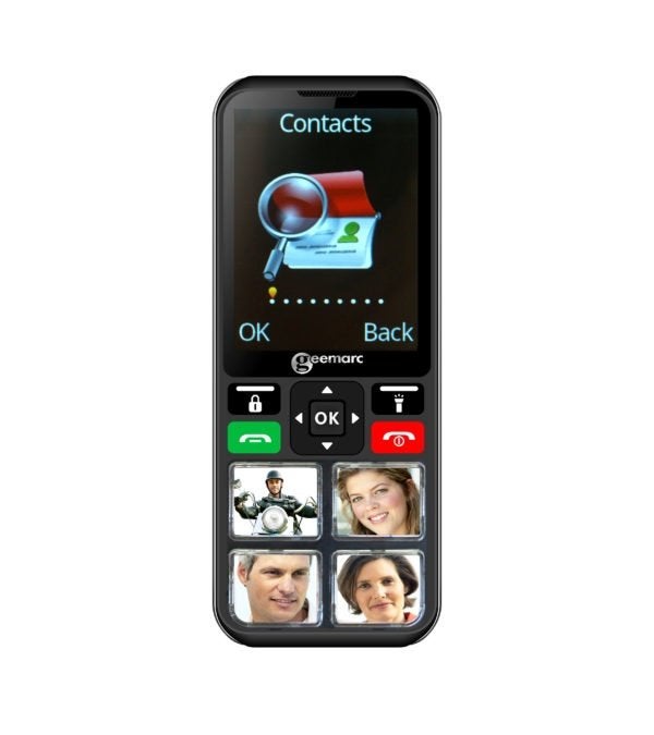 Foto 2 van Geemarc CL8000 – Mobiele telefoon voor senioren