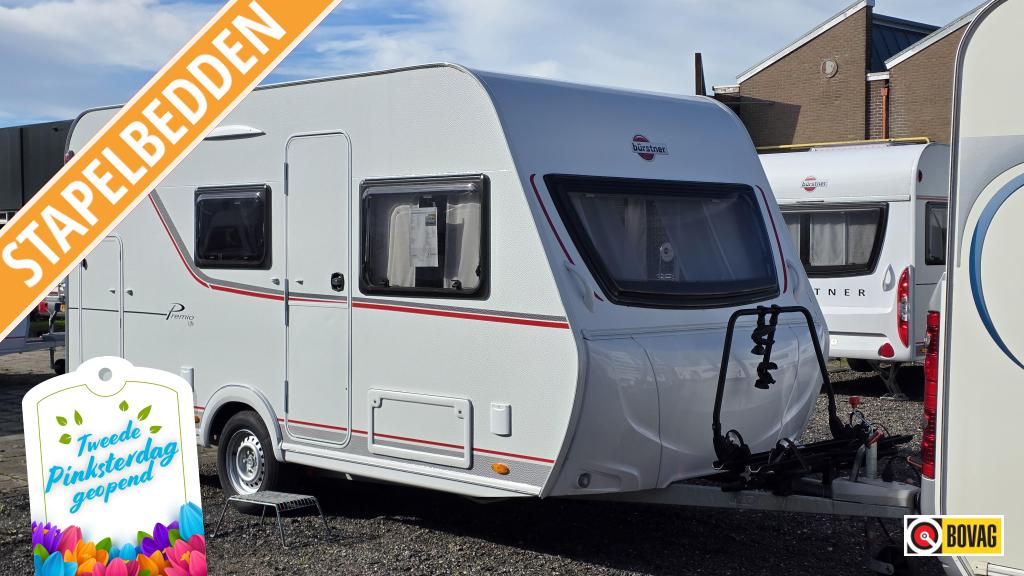 Bürstner Premio Life 415 TK, Caravans en Kamperen, Caravans, Standaardzit, Bedrijf, 750 - 1000 kg, Bürstner