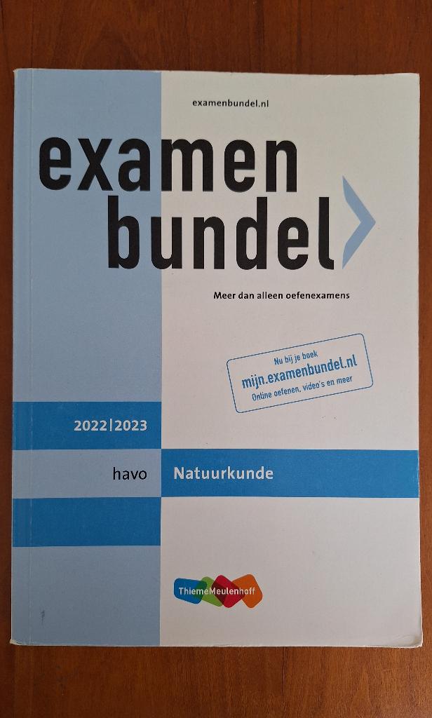 Examenbundel Natuurkunde 5 Havo (N&G/N&T), Boeken, Natuurkunde, Ophalen of Verzenden, Zo goed als nieuw, HAVO