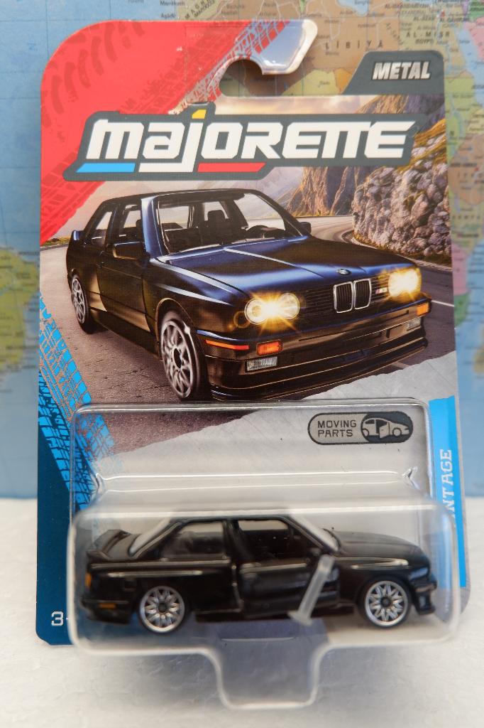 Majorette, BMW Vintage M3, zwart, Ophalen of Verzenden, Nieuw, Auto