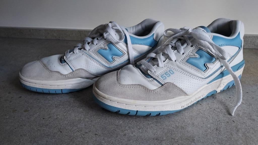New Balance gympen Maat 44,5, Kleding | Heren, Schoenen, New Balance, Blauw, Ophalen of Verzenden, Zo goed als nieuw