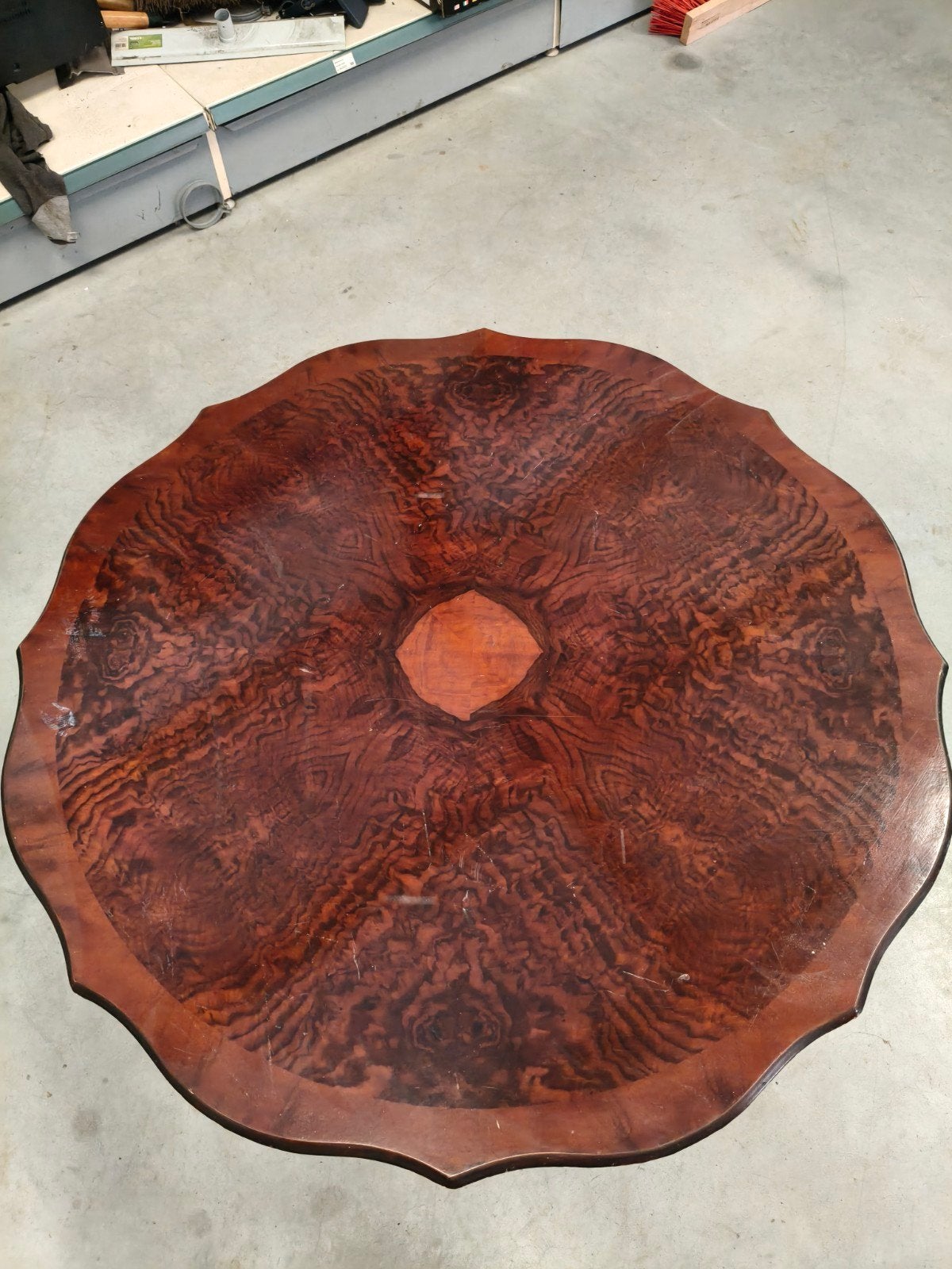 Mahoniehouten Salontafel - Klassiek Design, Ophalen