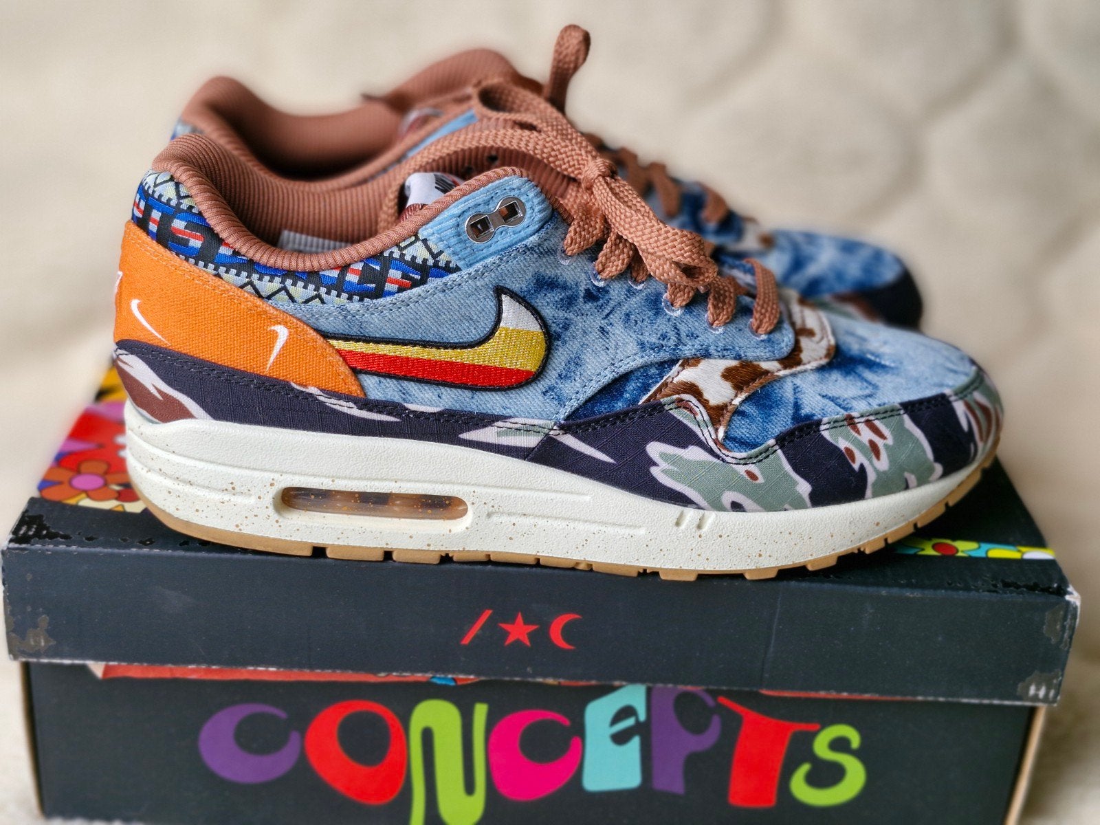 Nike air max 1 Concepts Heavy 44.5, Kleding | Heren, Schoenen, Overige kleuren, Nike, Ophalen of Verzenden, Sneakers of Gympen