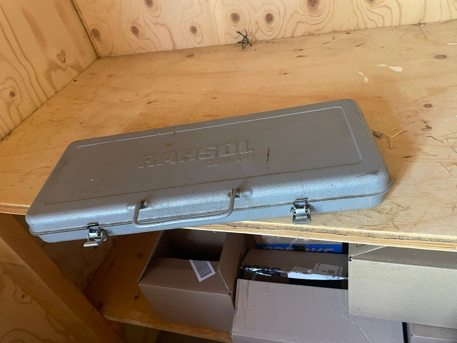 Bahco doppenset in metalen koffer - Gebruikt, Ophalen, Gebruikt, Gereedschapsset, Overige merken