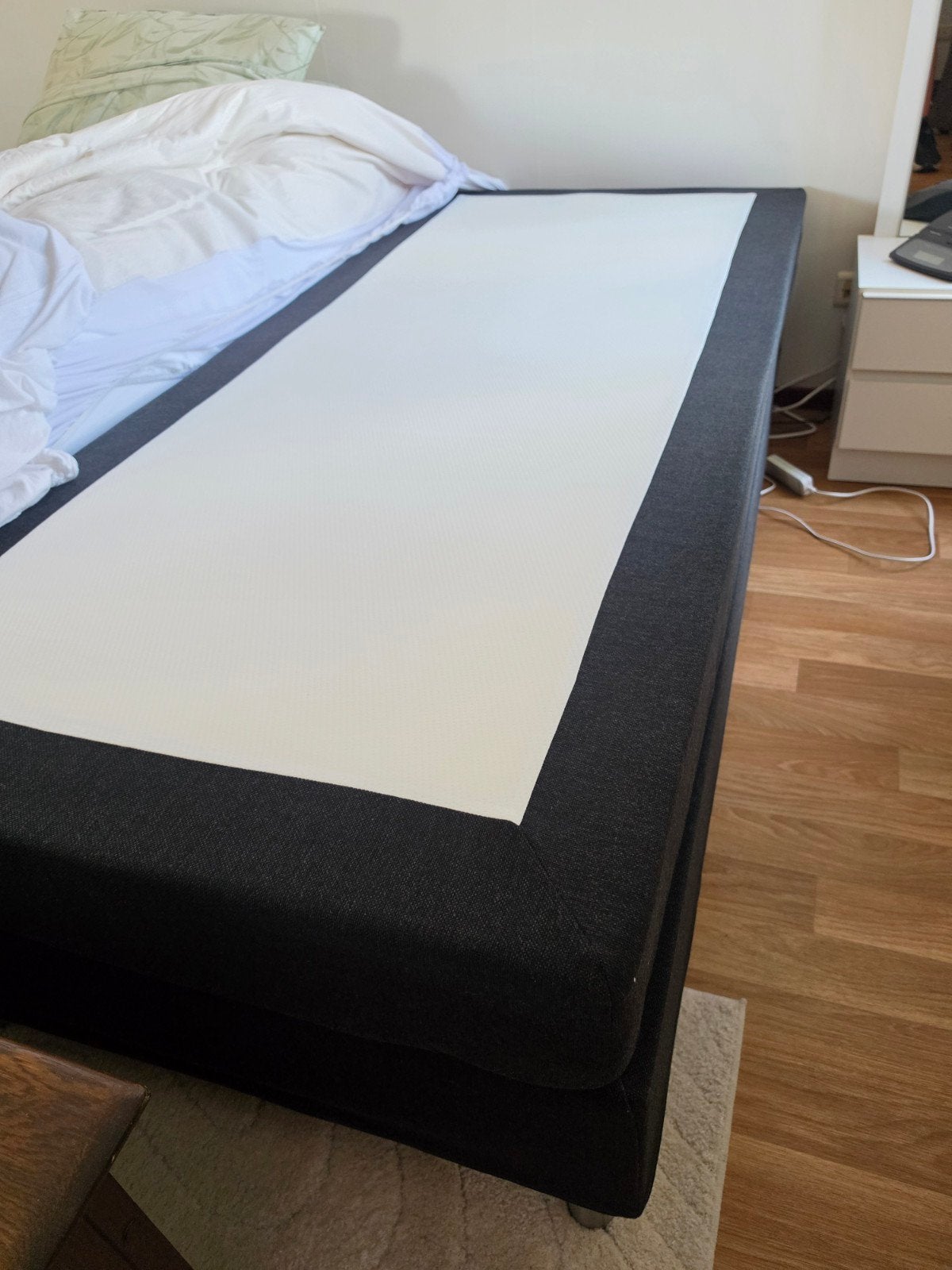 2 stuks! jysk boxspring DREAMZONE PLUS C60 90x200, Ophalen, 90 cm, Eenpersoons, Zwart