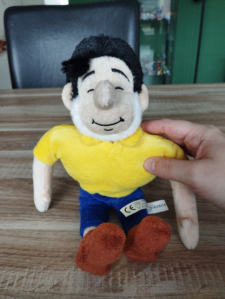 Jerom Jerommeke knuffel pop Suske en Wiske, Ophalen of Verzenden, Suske en Wiske, Zo goed als nieuw, Overige typen