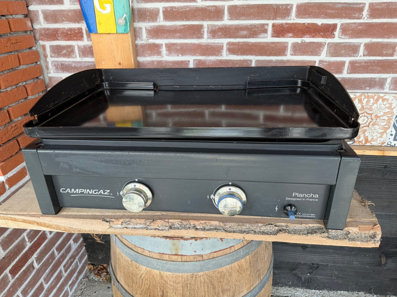 Campingaz kookplaat/barbecue, Ophalen, Zo goed als nieuw