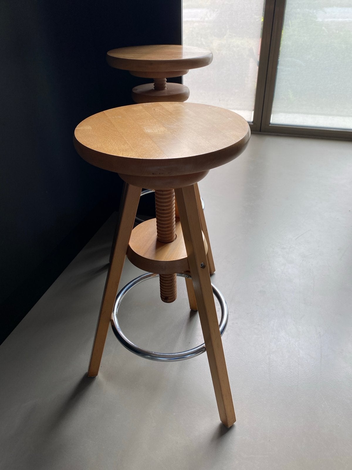 Set van 2 Ikea Dalfred barkrukken