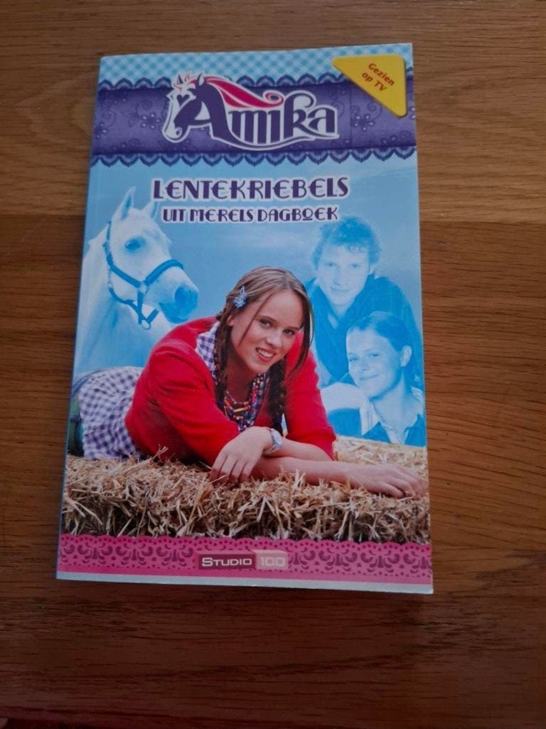 Amika: Lentekriebels - Uit Merels Dagboek (Studio 100), Ophalen of Verzenden, Zo goed als nieuw, Fictie