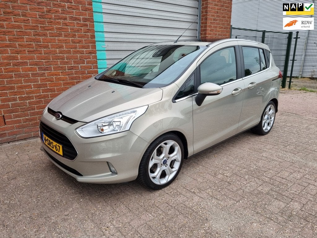 Ford B-Max 1.0 EcoBoost Titanium Bj:2013 NAP!, Auto's, Ford, Euro 5, Gebruikt, 750 kg, Origineel Nederlands