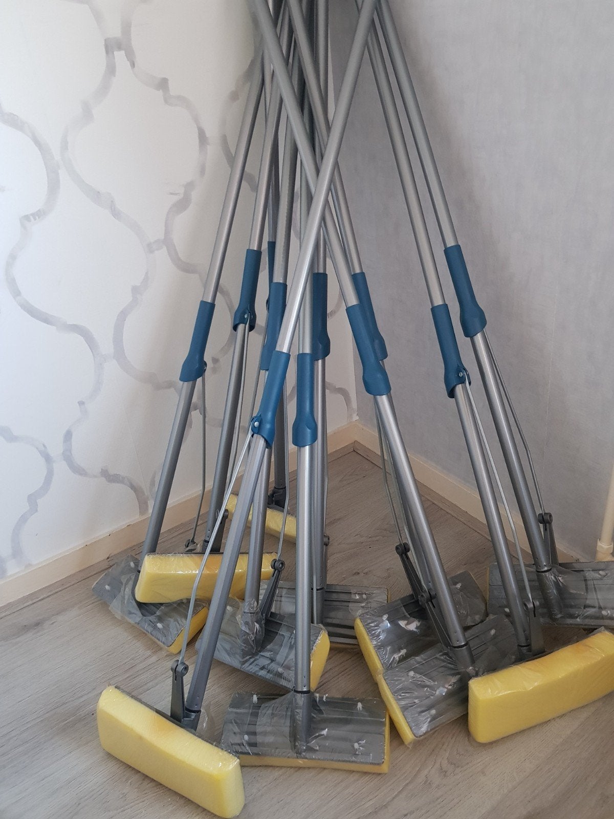 11 uitwringbare mop 120 cm, Ophalen, Mop of Dweil
