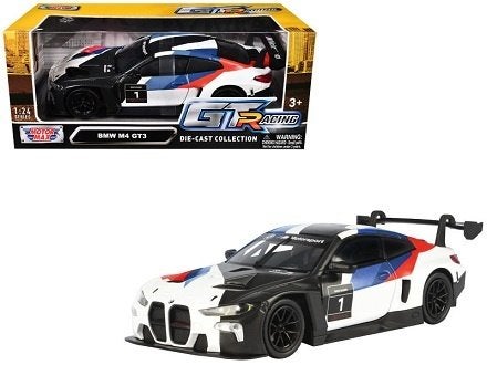 BMW M4 GT3 #1 2024 "M Motorsport" 1/24 Motormax, Hobby en Vrije tijd, Modelauto's | 1:24, Tschuiten@hotmail.com, Duitsland, Nieuw