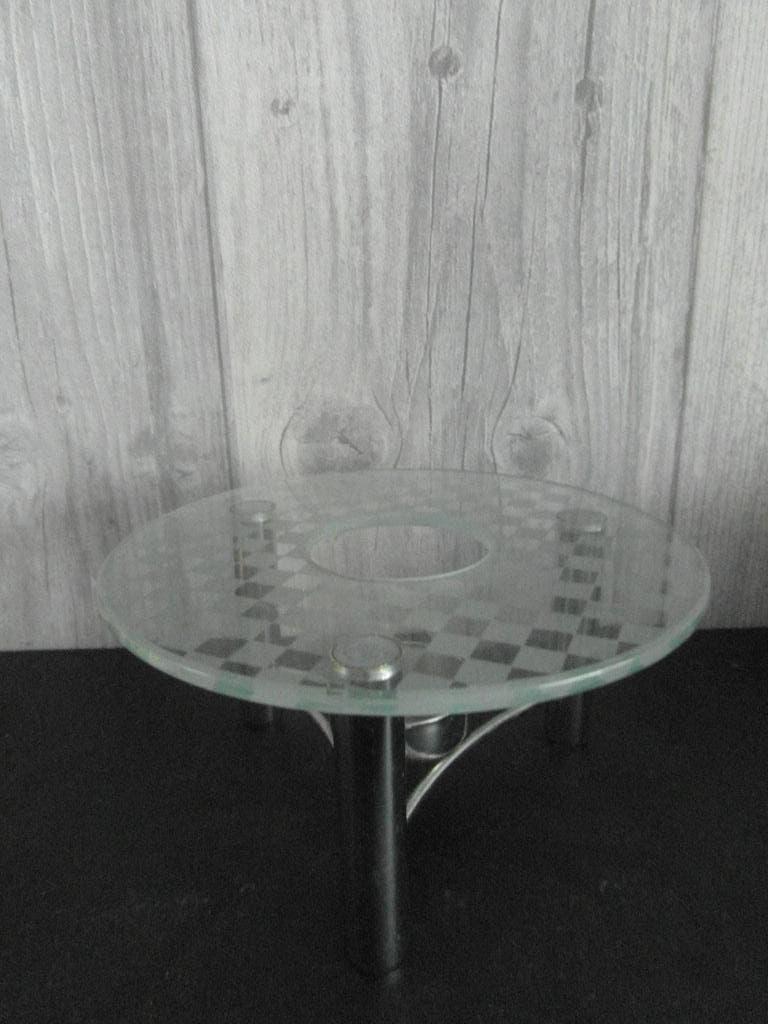 Mooie glazen warmtehouder, Overige typen, Ophalen of Verzenden, Overige stijlen, Glas