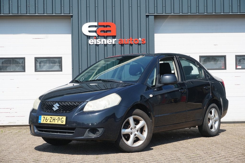 Suzuki SX4 1.6 Comfort (bj 2008), Auto's, Gebruikt, Zwart, 4 cilinders, Origineel Nederlands