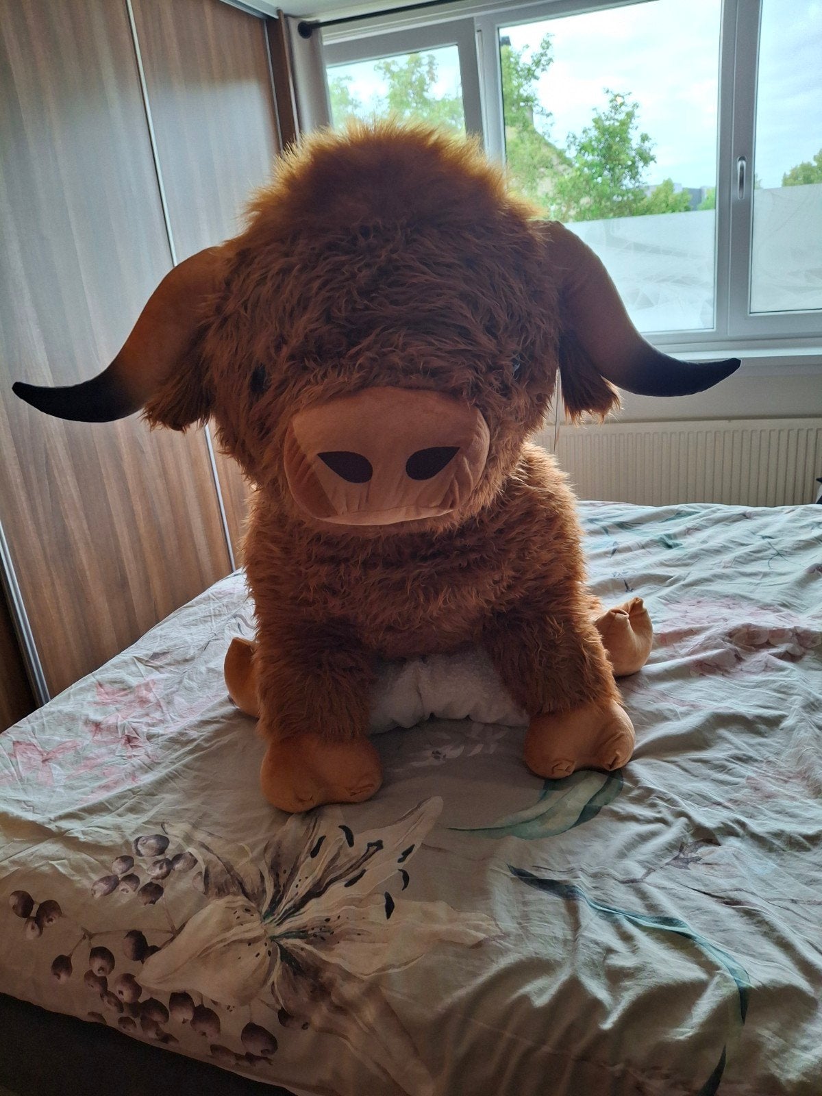 XL Toys Schotse Hooglander Knuffel - 90 cm, Ophalen, Overige merken, Overige karakters, Overige typen