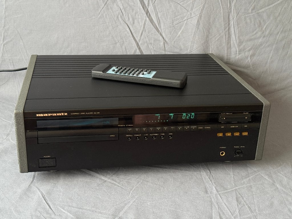 Marantz CD80 serviced en gerecapped, Ophalen, Zo goed als nieuw, Marantz