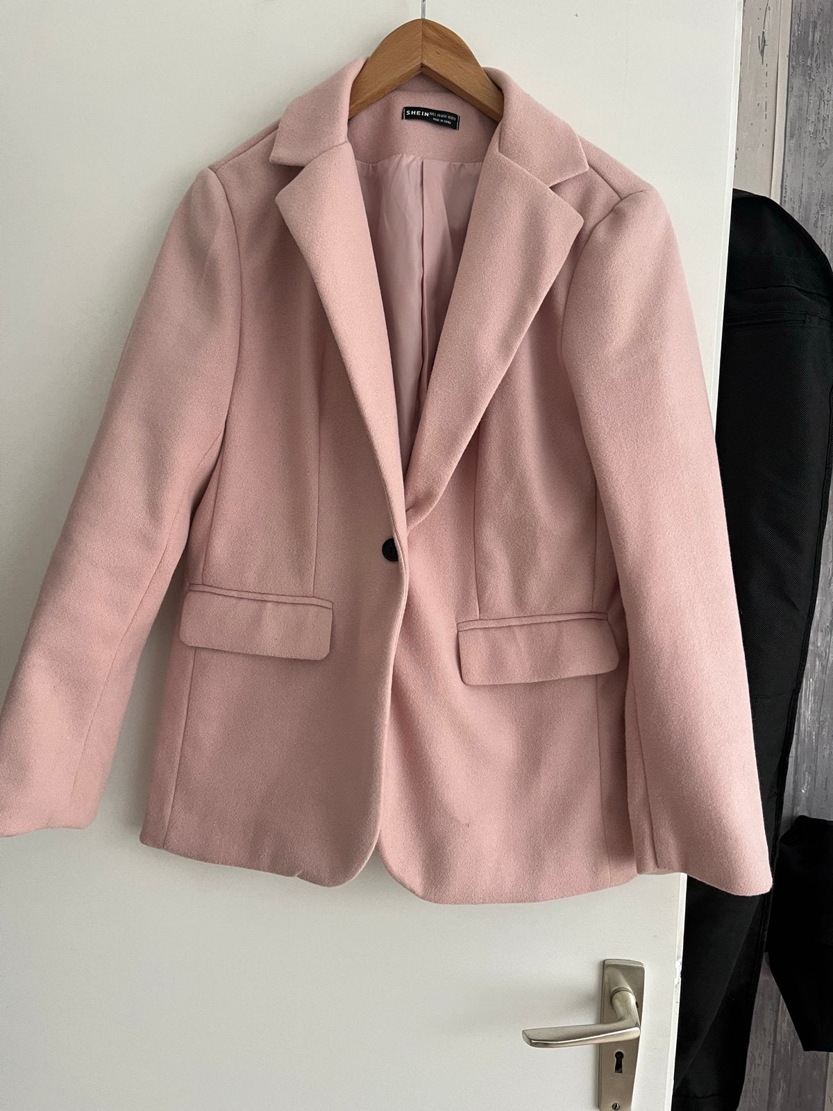 Roze blazer van Shein, maat L, Kleding | Dames, Maat 42/44 (L), Ophalen of Verzenden, Zo goed als nieuw, Jasje