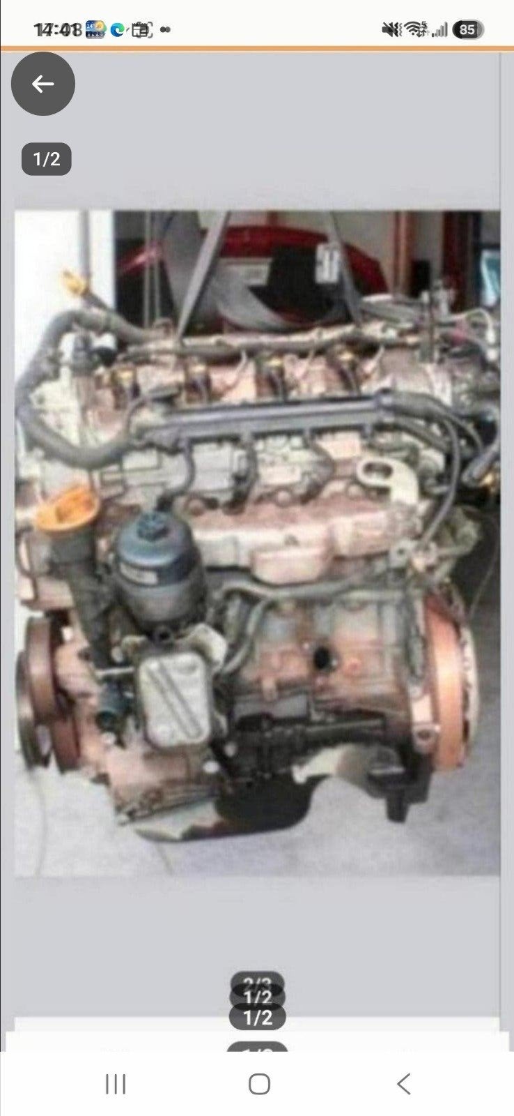 Te koop 1.3 hdi 75 Motor Diesel, Ophalen of Verzenden, Fiat