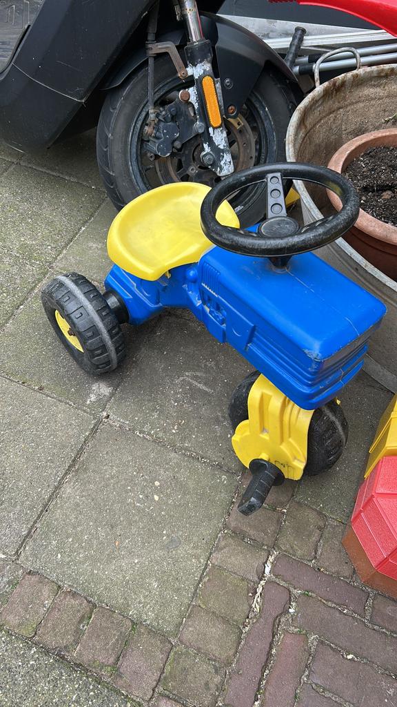 Tractor, Kinderen en Baby's, Speelgoed | Buiten | Skelters, Ophalen of Verzenden, Gebruikt, Overige merken