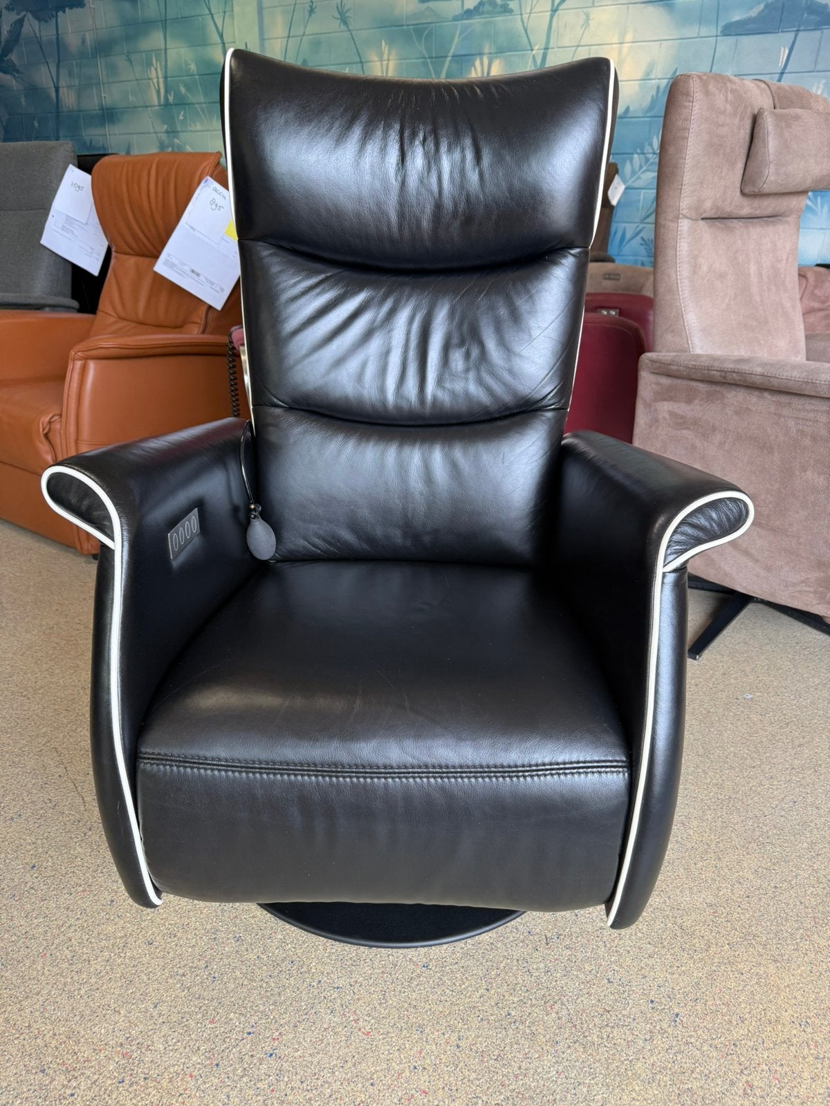 Luxe Prominent sta op stoel relax fauteuil gratis bezorging, Ophalen of Verzenden, Zo goed als nieuw, Leer, Ruim 100 modellen in alle kleuren en maten