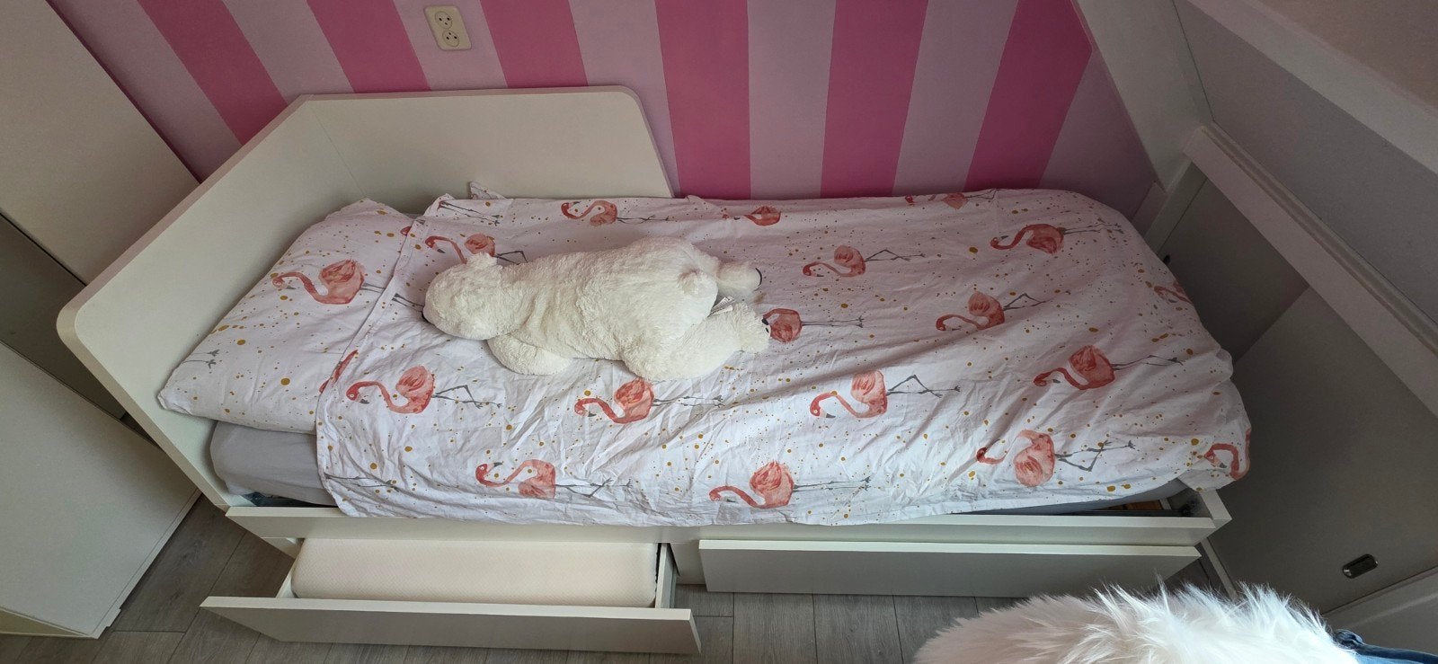 IKEA bed, Ophalen, Gebruikt, 180 cm of meer, 100 cm of meer