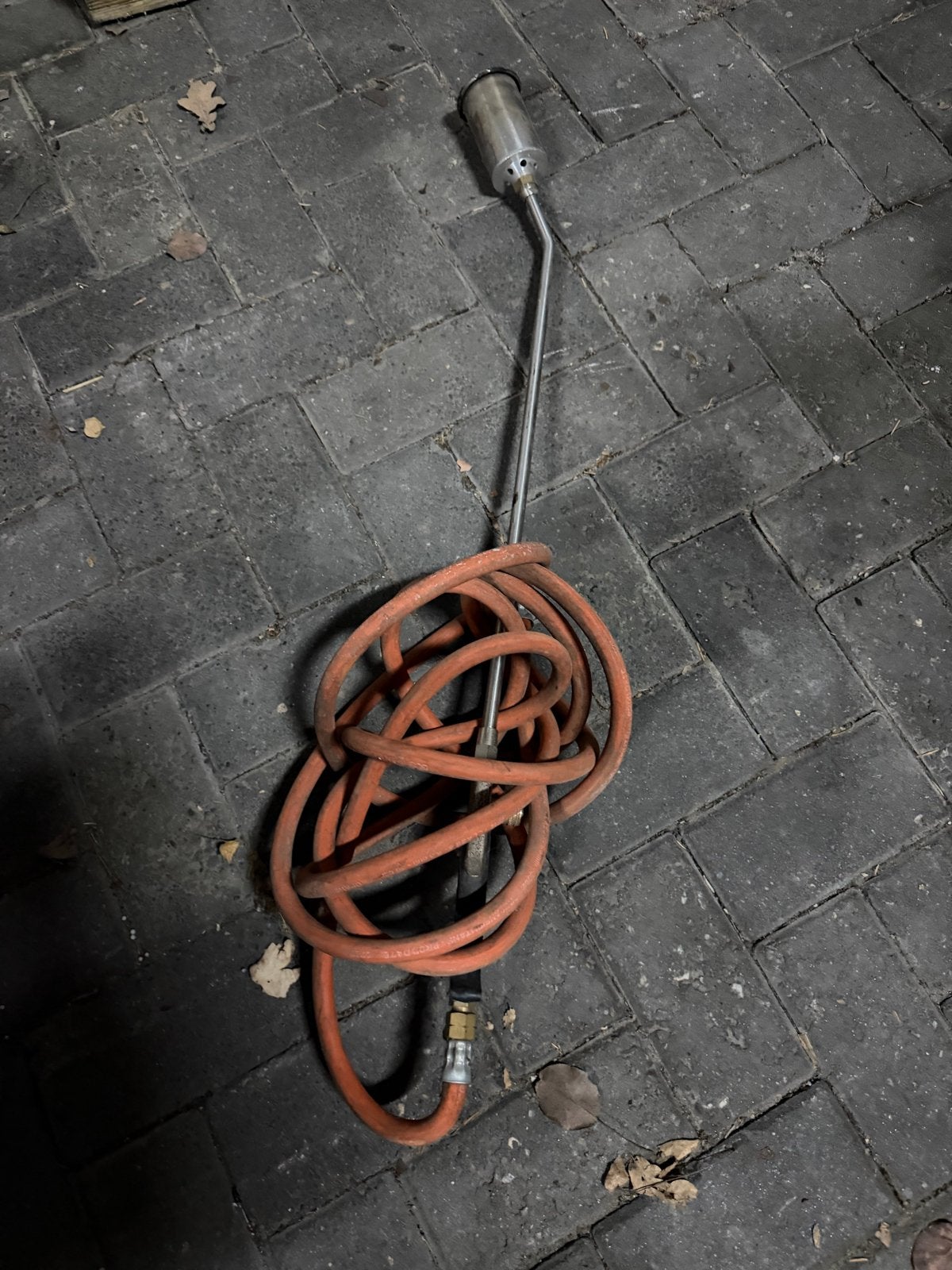 Gasbrander onkruidbrander met lange steel, Ophalen of Verzenden, Gebruikt