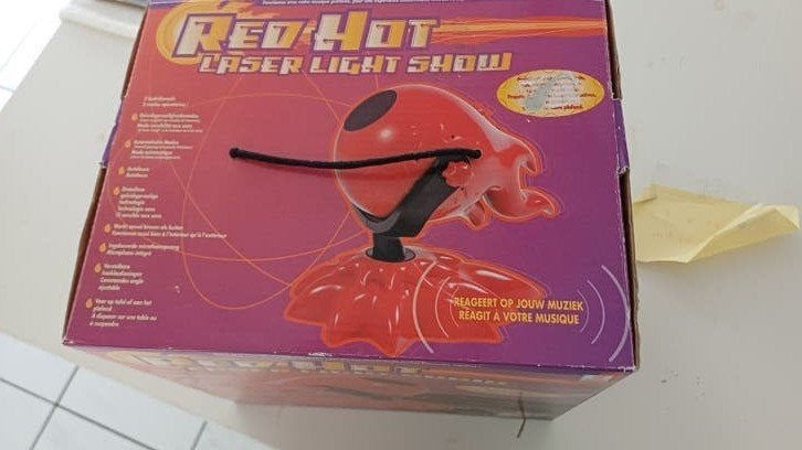 Red Hot Laser Light Show - Reageert op muziek, Ophalen, Nieuw