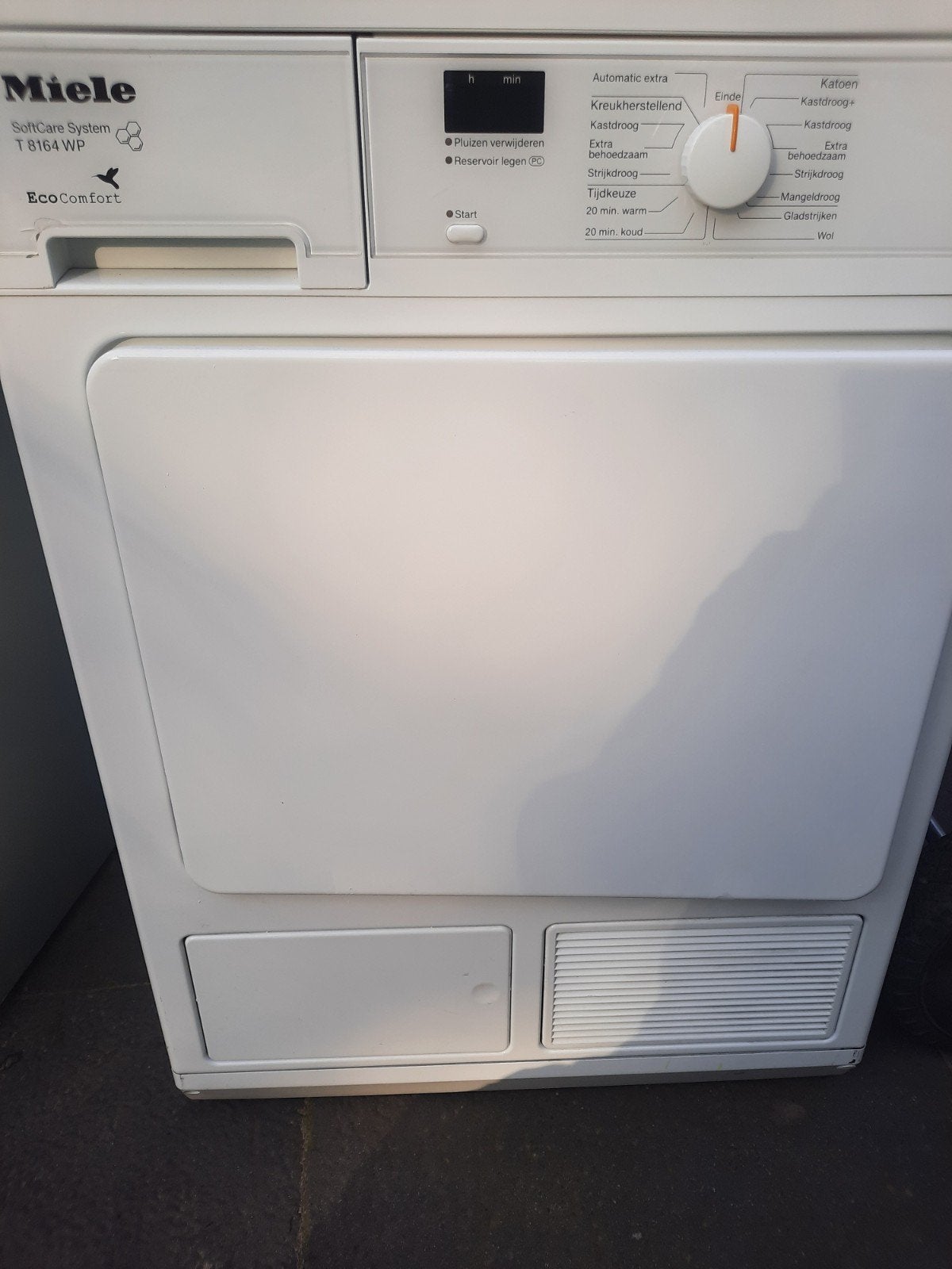 zeer nette en uiterst goed werkende Miele warmte pomp, Minder dan 85 cm, 8 tot 10 kg, Ophalen of Verzenden, Zo goed als nieuw