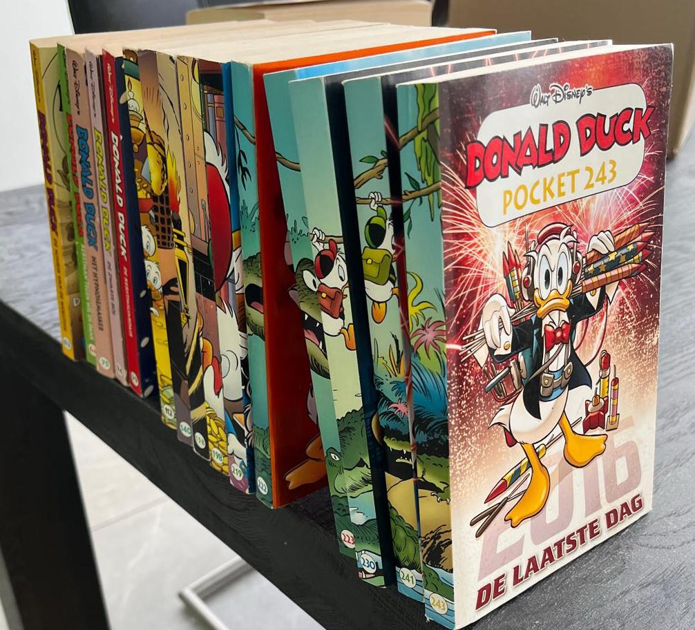 Donald duck antieke pockets, Meerdere comics, Ophalen, Zo goed als nieuw, Europa