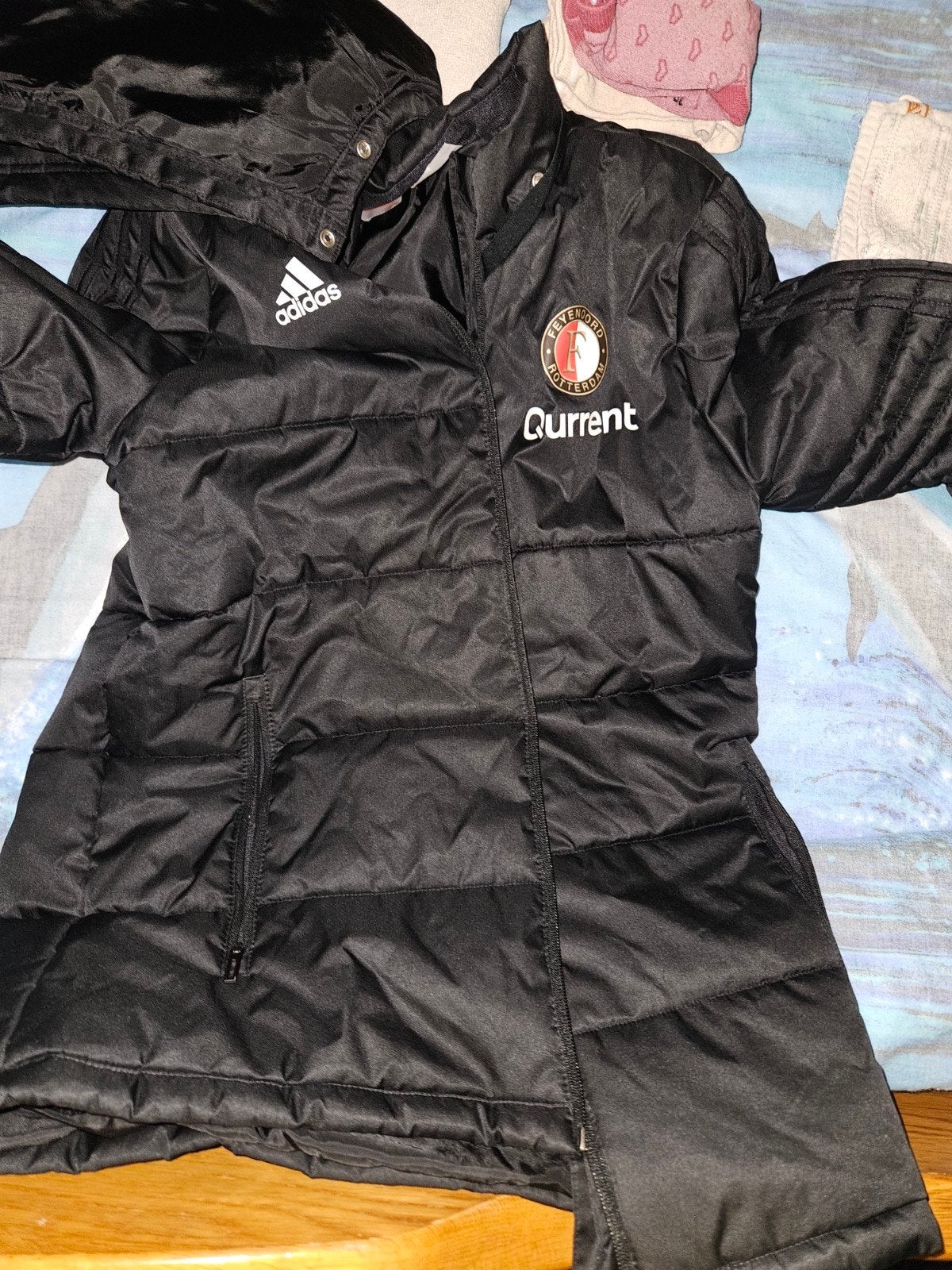 Adidas Feyenoord jassen - 3 stuks, Ophalen, Overige typen, Maat 34 (XS) of kleiner, Gedragen