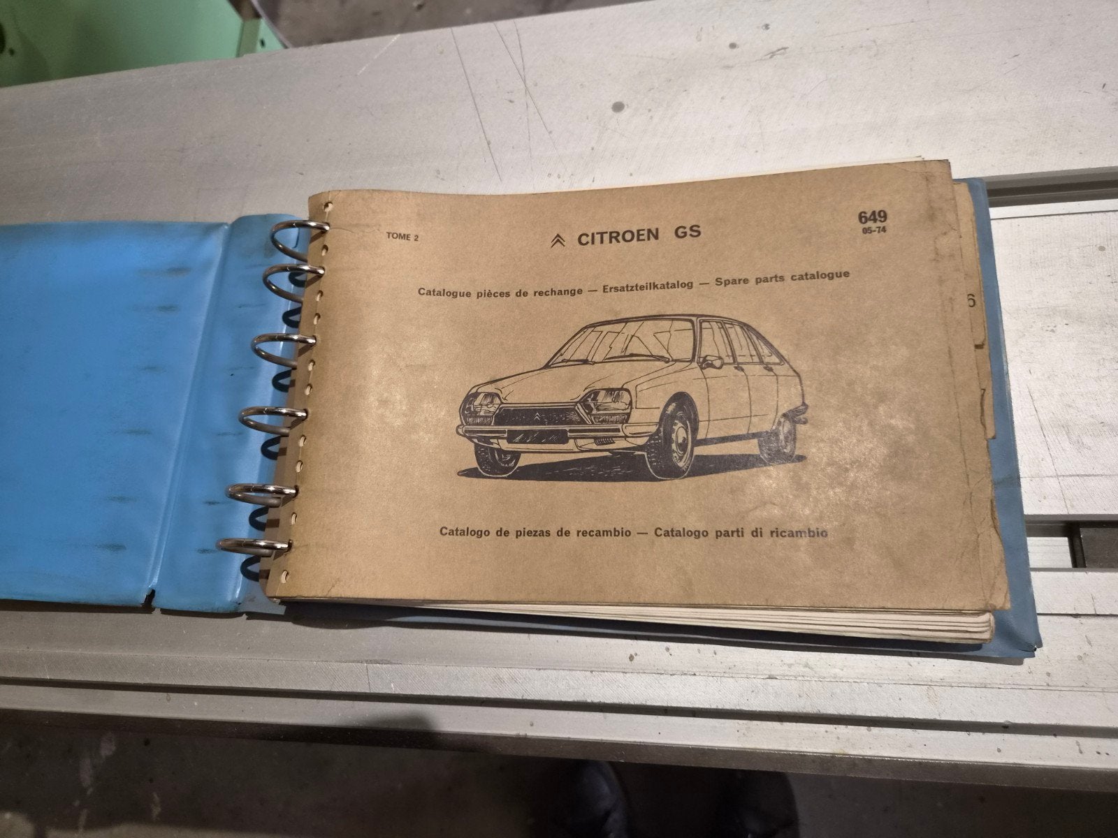 Citroën werkplaats handboek., Ophalen of Verzenden, Gelezen, Citroën