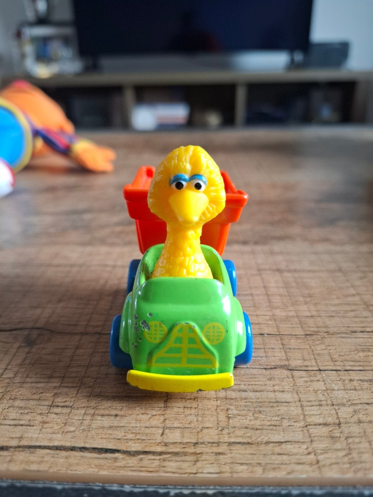 Vintage Sesamstraat Pino Builders Kiepwagen Speelgoed, Kinderen en Baby's, Ophalen of Verzenden, Gebruikt