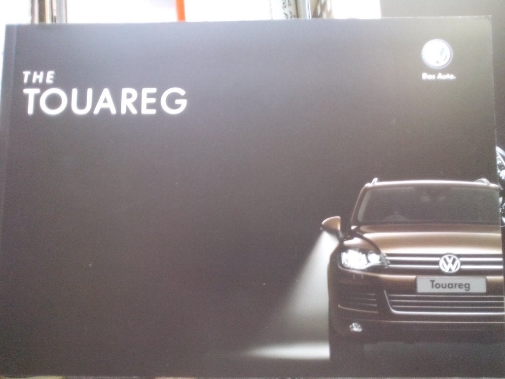 2x Volkswagen GB brochures folders: Touareg + Transporter T5, Ophalen of Verzenden, Zo goed als nieuw, Volkswagen