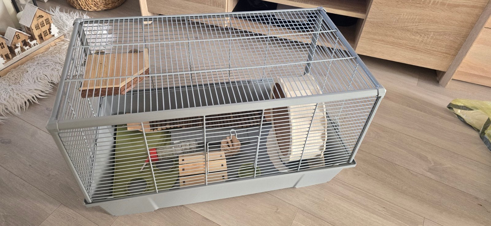 Hamsterkooi, Knaagdierkooi te koop - ZGAN, Ophalen, Zo goed als nieuw, Overige materialen, Overige typen