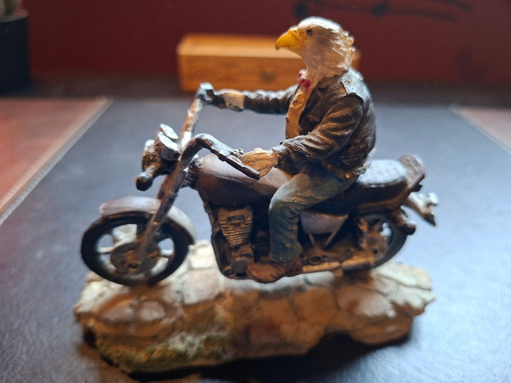 Adelaar op Motor, Verzamelen, Beelden en Beeldjes, Ophalen of Verzenden, Zo goed als nieuw, Overige typen