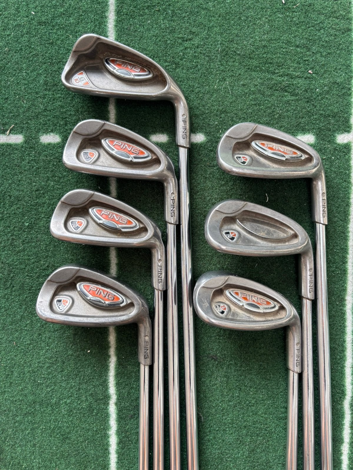 Ping I10 Ijzerset | 5/SW | R Flex, Ping, Set, Zo goed als nieuw, Ping