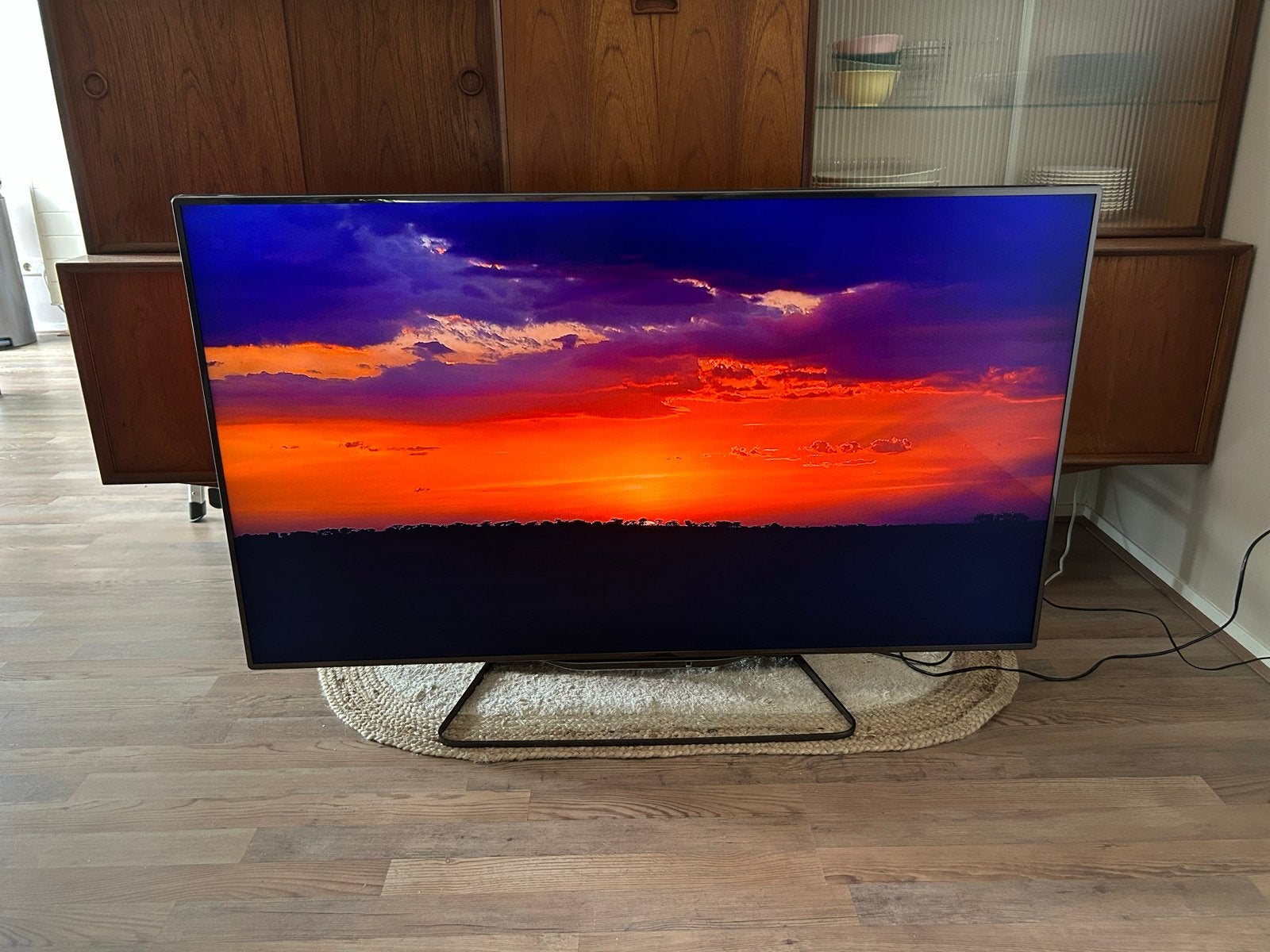Philips Smart TV 55 inch met 3-zijdig Ambilight, Ophalen, Philips, 50 Hz, 100 cm of meer